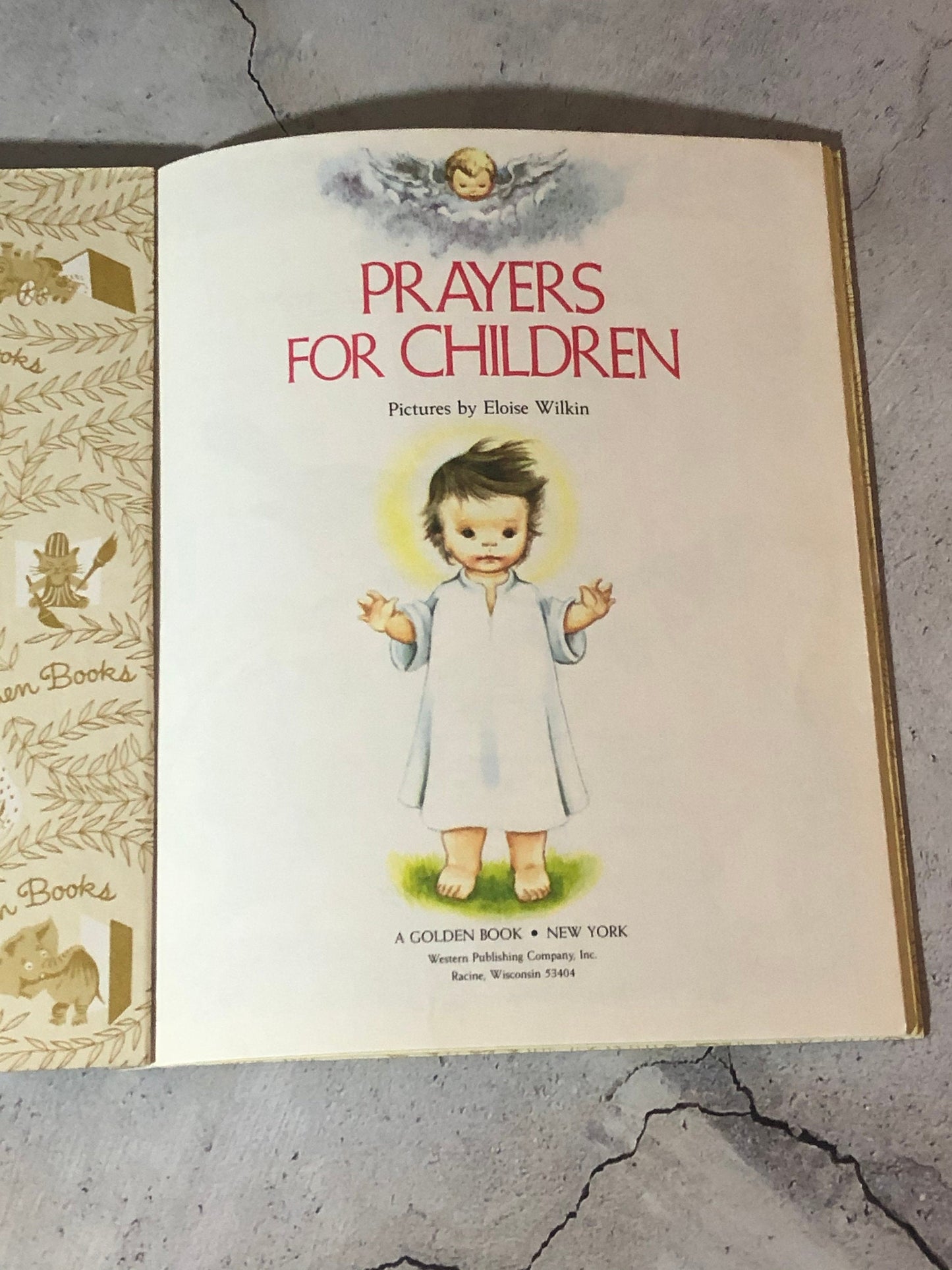 Prayers For Children A Little Golden Book 1974