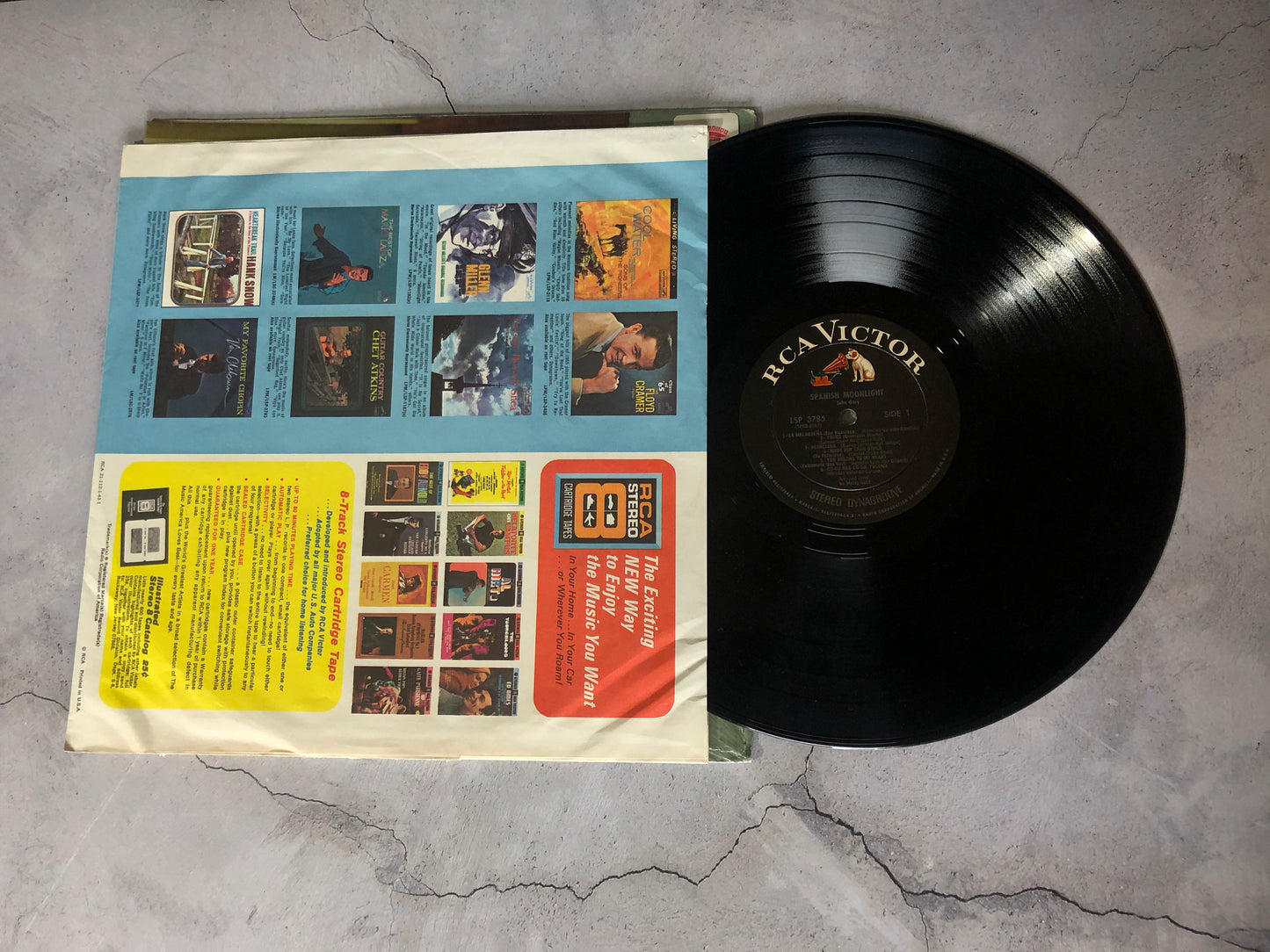 1967 RCA Victor Dynagroove Recordings John Gary Spanish Moonlight Vinyl LP Record Album Vinyl