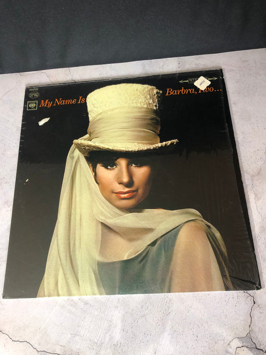 1965 Columbia Records Barbra Streisand My Name is Barbra Two Vinyl LP Record Album Vinyl