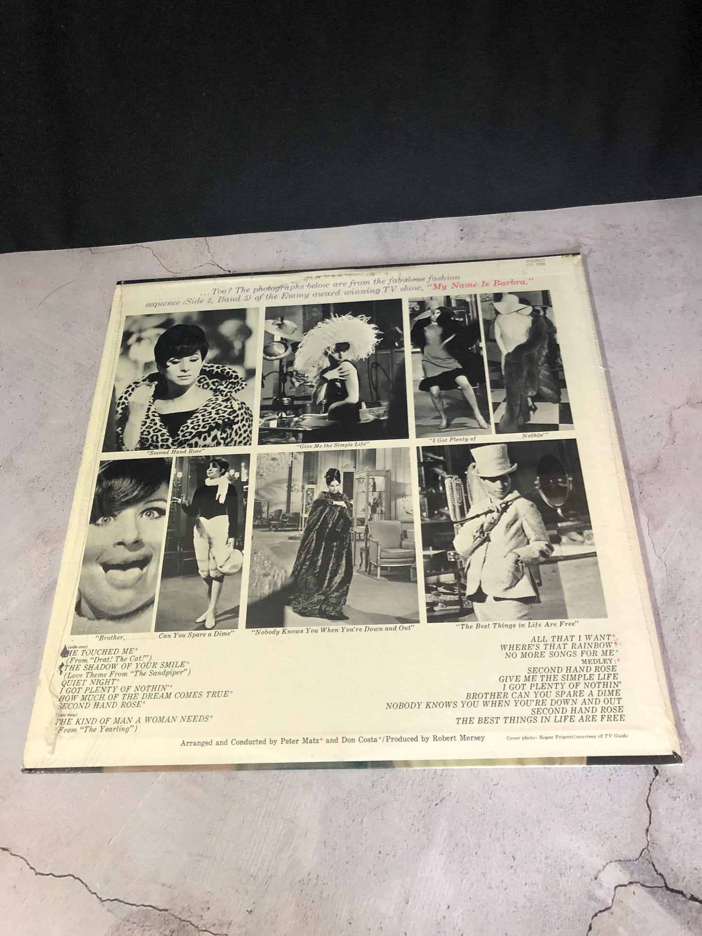 1965 Columbia Records Barbra Streisand My Name is Barbra Two Vinyl LP Record Album Vinyl
