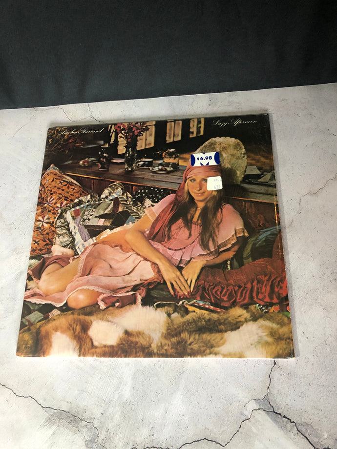 1975 Columbia Records Barbra Streisand Lazy Afternoon Vinyl Record Album Vinyl