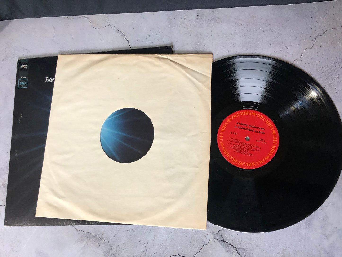 1967 Columbia Records Barbra Streisand A Christmas Album Vinyl Record Album Vinyl
