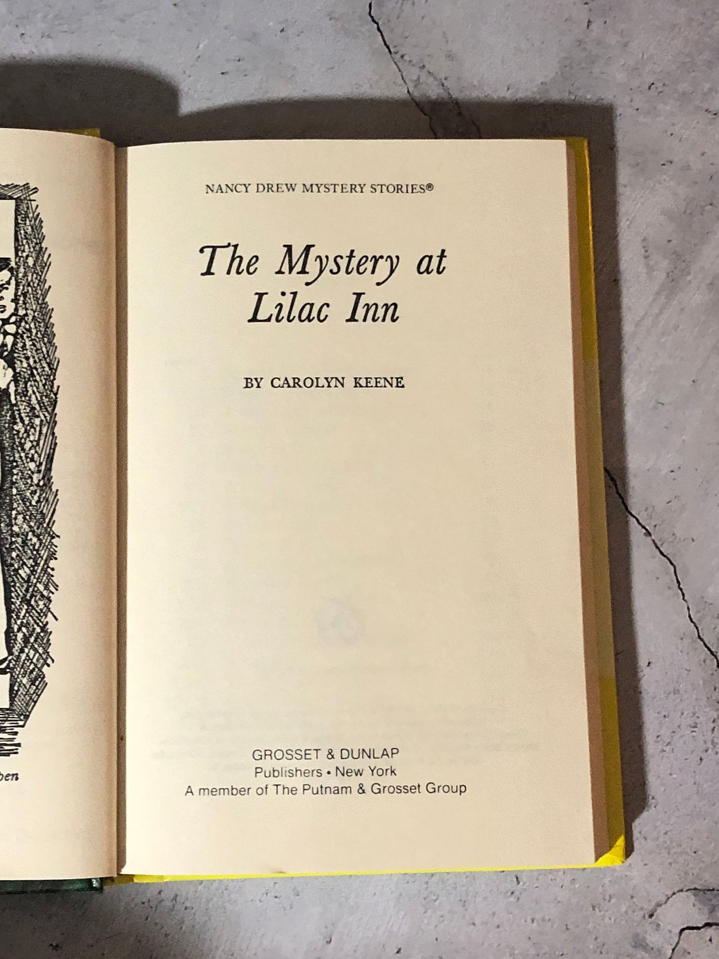 1995 Nancy Drew The Mystery At Lilac Inn By Carolyn Keene