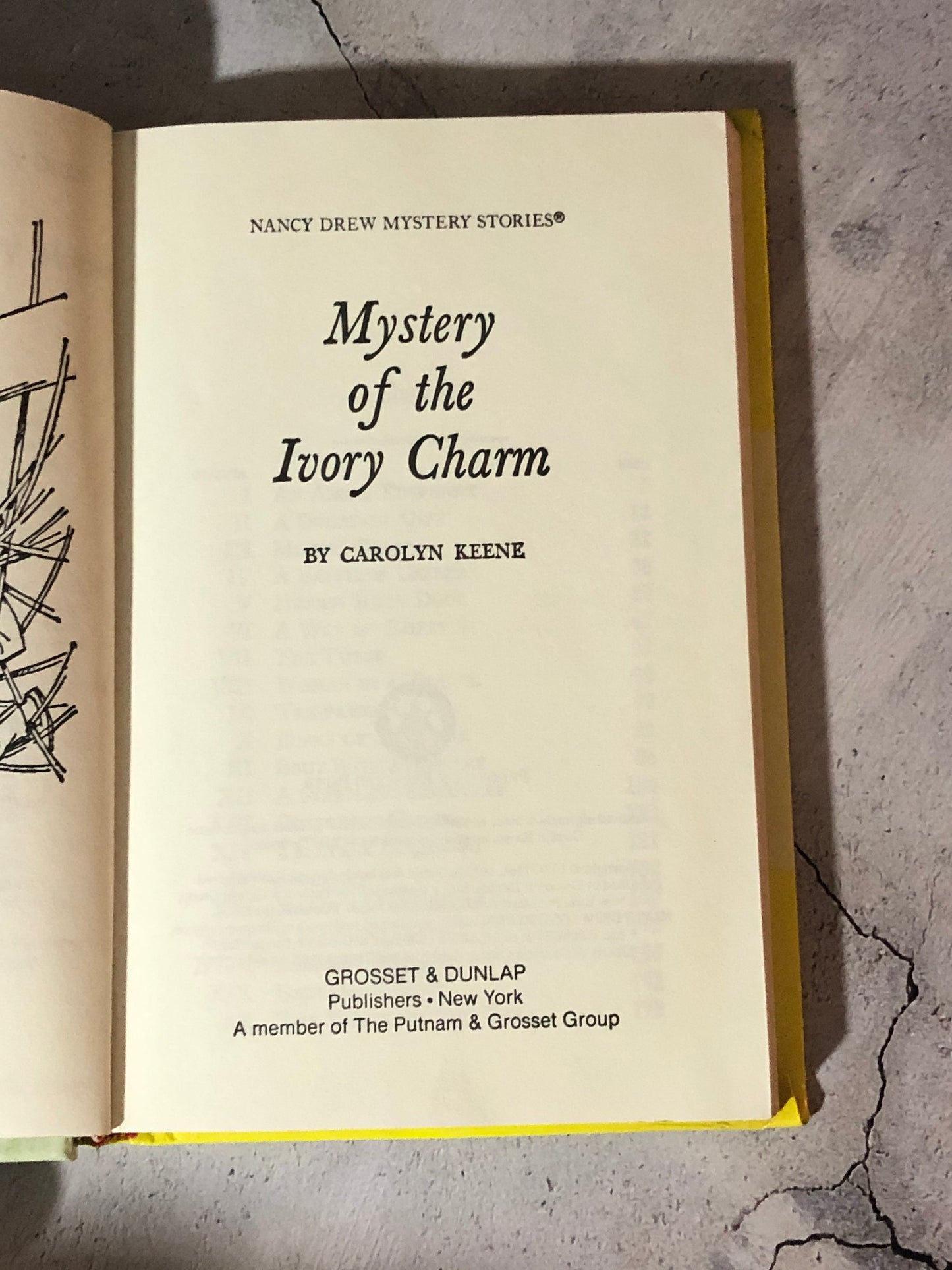 1998 Nancy Drew The Mystery Of The Ivory Charm By Carolyn Keene