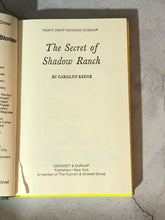 Load image into Gallery viewer, 1998 Nancy Drew The Secret Of Shadow Ranch By Carolyn Keene
