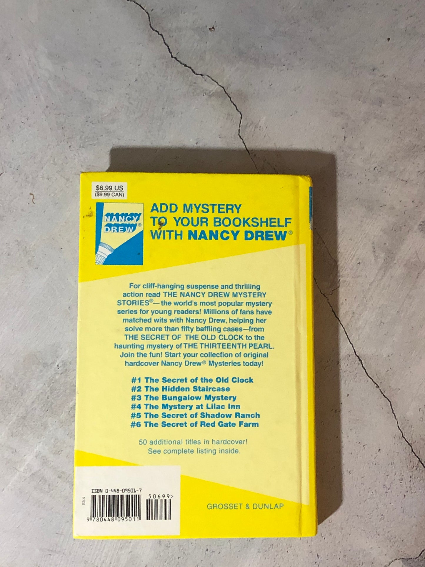 1987 Nancy Drew The Secret Of The Old Clock By Carolyn Keene