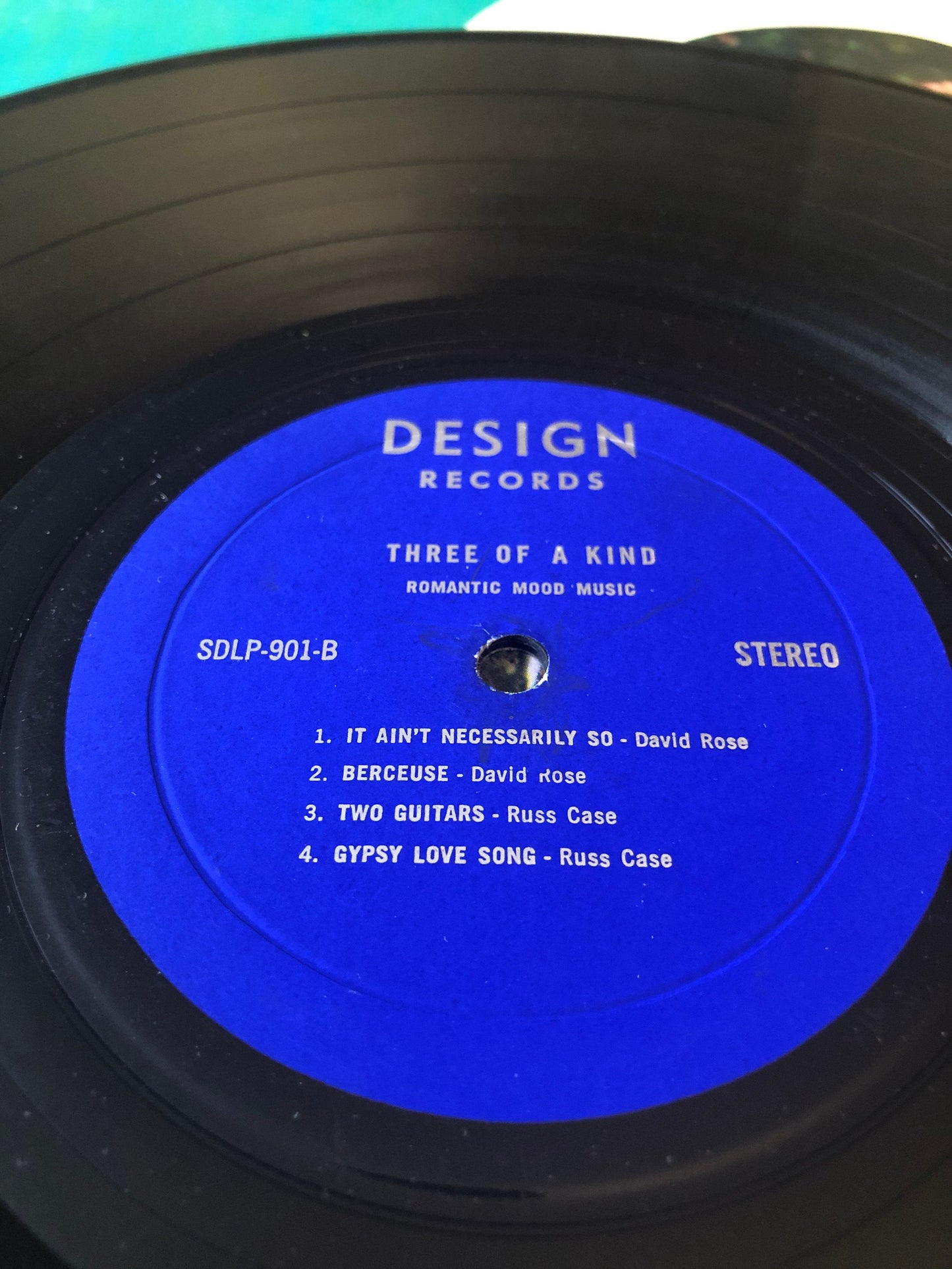 1964 Three Of A Kind Design Percy Faith/ David Rose/ Russ Case DLP-90 LP Vinyl Album Stereo