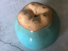 Load image into Gallery viewer, Large Glazed Terracotta/Clay (earthenware) Apple Sculpture
