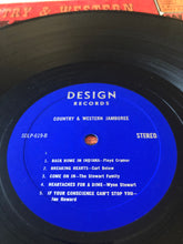 Load image into Gallery viewer, 1962 Design Various Country &amp; Western Jamboree DLP-619 LP Vinyl Album Stereo
