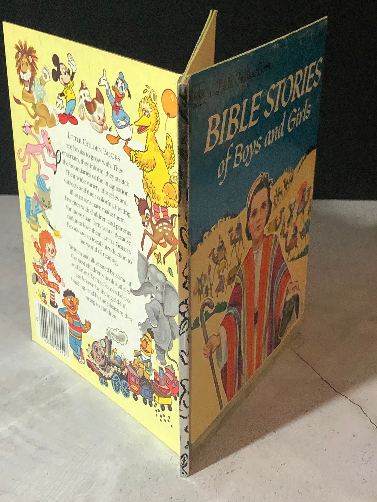 Bible Stories Of Boys And Girls A Little Golden Book Twentieth Printing 1980 404-2