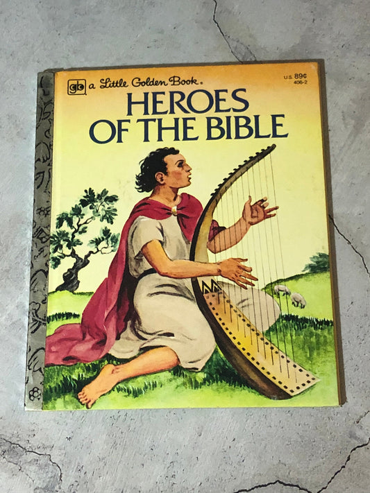 Bible Stories Of Boys And Girls A Little Golden Book Ninth Printing 1980 406-2