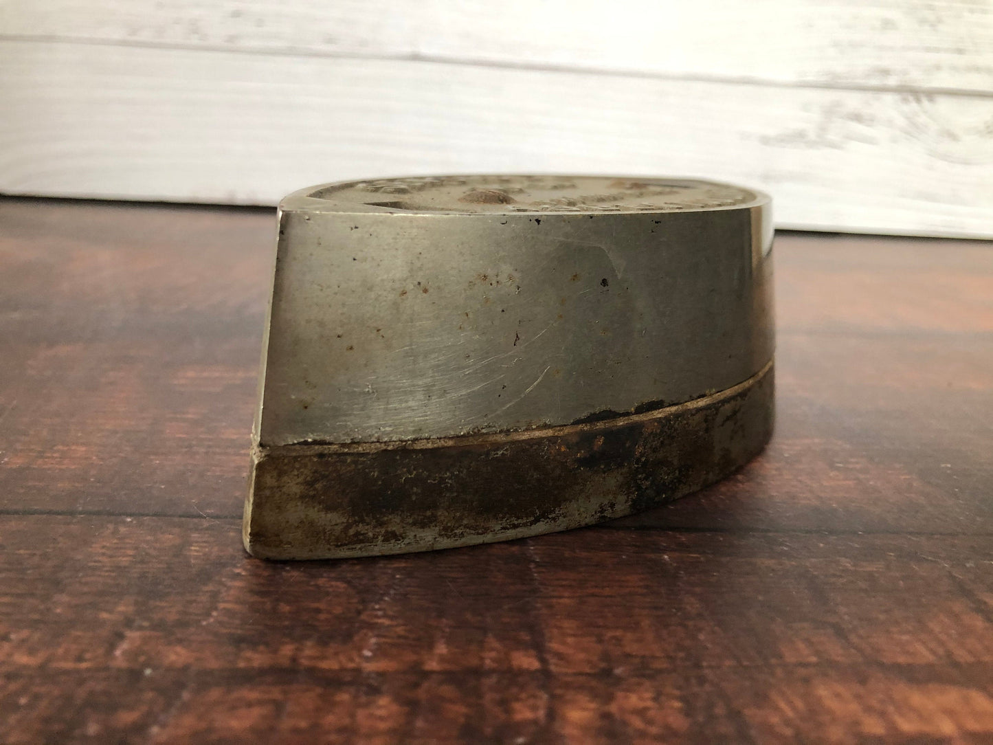 1900s Antique Sad Iron, Sensible 90 Flatiron, Antique Smoothing Iron Base