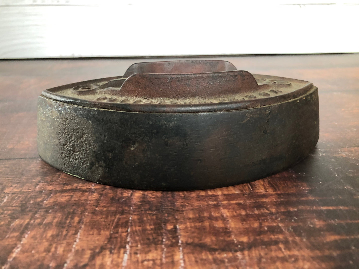 1900s Antique Sad Iron, Colebrookdale Iron Co Flat Iron, Antique Smoothing Iron