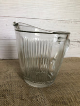 Load image into Gallery viewer, Vintage 1950s Ecko Chicago, IL Clear Ribbed Glass Quart Pitcher
