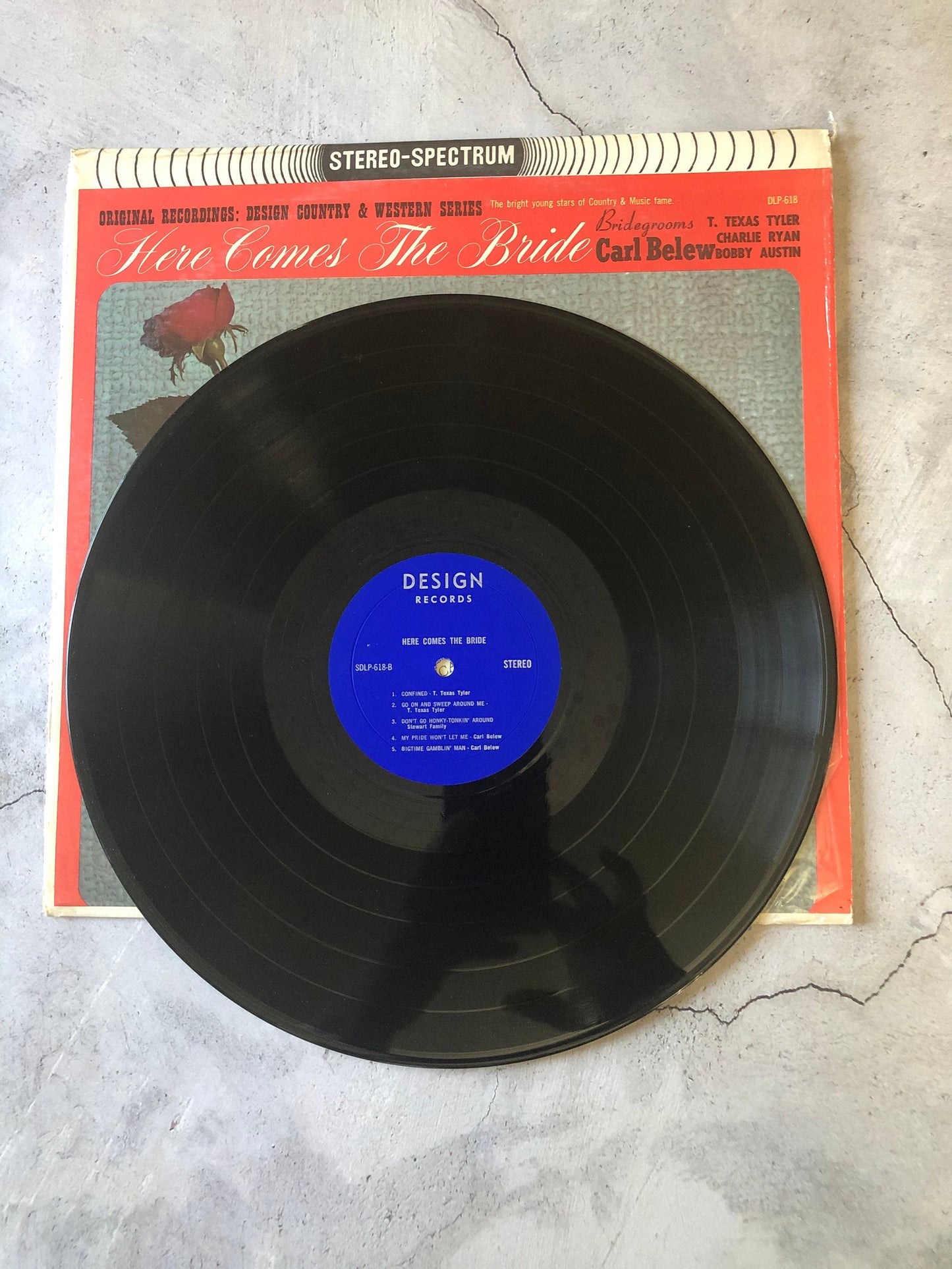 1962 Design Various Here Comes The Bride Compilation DLP-618 LP Vinyl Album Stereo