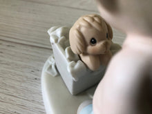 Load image into Gallery viewer, Special Edition Enesco Precious Moments Collectors Club You Just Cannot Chuck A Good Friendship Figurine, Vintage Precious Moments Figurine
