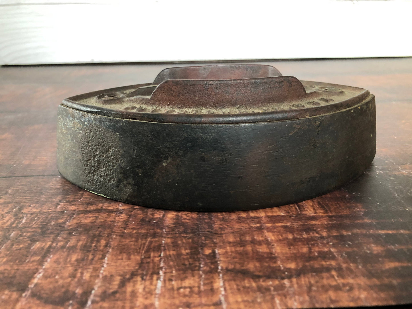 1900s Antique Sad Iron, Colebrookdale Iron Co Flat Iron, Antique Smoothing Iron
