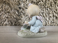 Load image into Gallery viewer, Special Edition Enesco Precious Moments Collectors Club &quot;God Bless You for Touching My Life&quot; Figurine, Vintage Precious Moments Figurine
