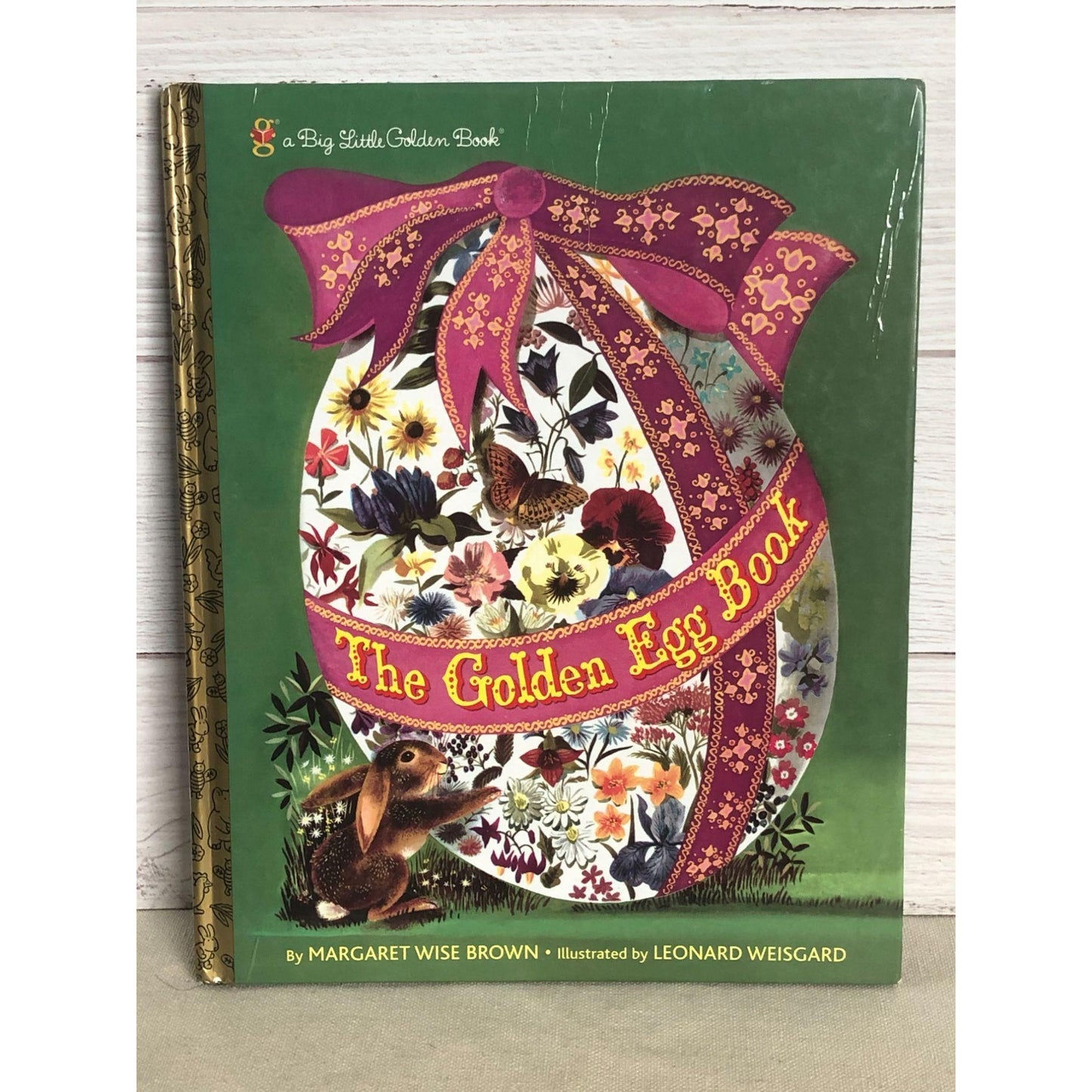 1975 A Big Little Golden Book The Golden Egg Book by Margaret Wise Brown Illustrated by Leonard Weisgard