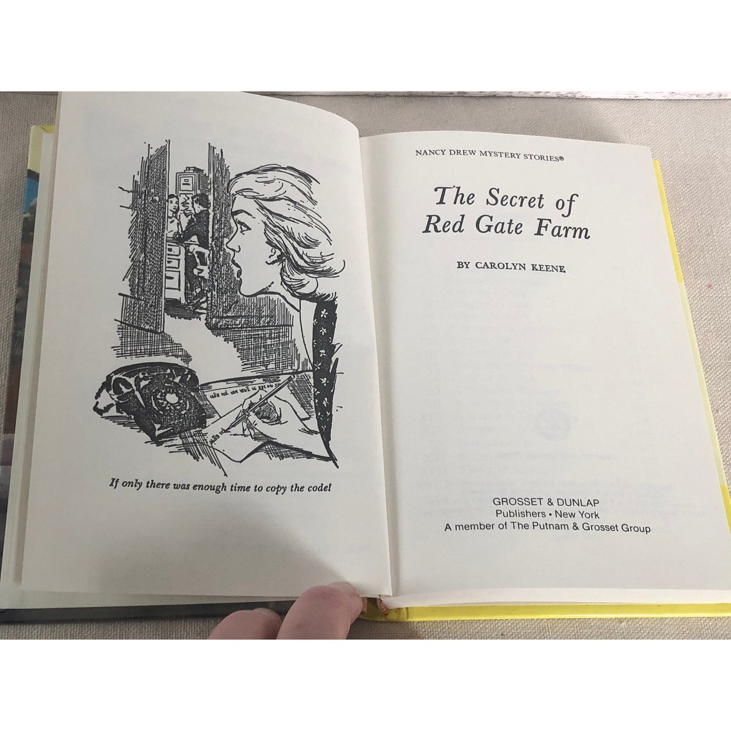 1994 Nancy Drew The Secret of Red Gate Farm By Carolyn Keene