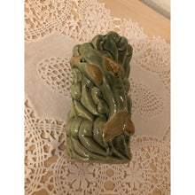 Load image into Gallery viewer, 1960s Majolica Dolphin Bud Vase
