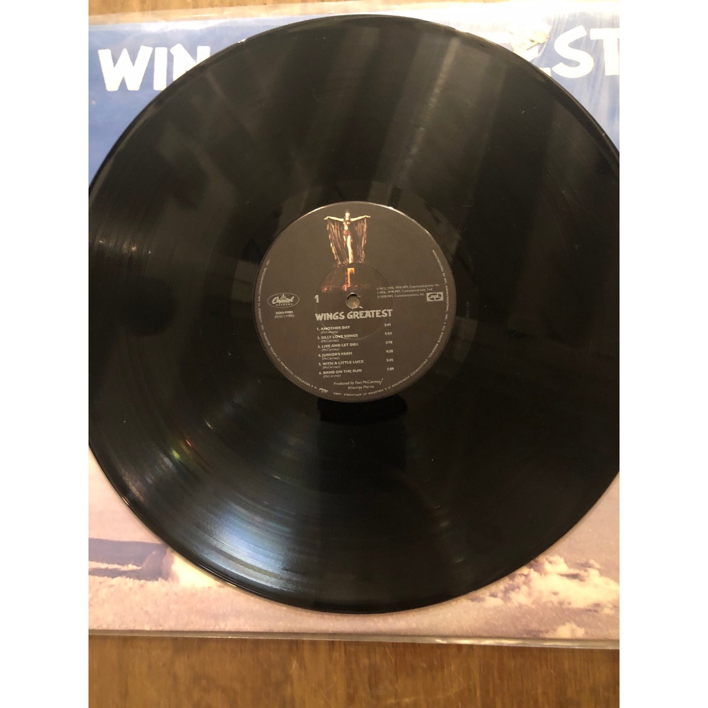 1978 Paul McCartney Capitol Records Wings Greatest Record Album Vinyl
