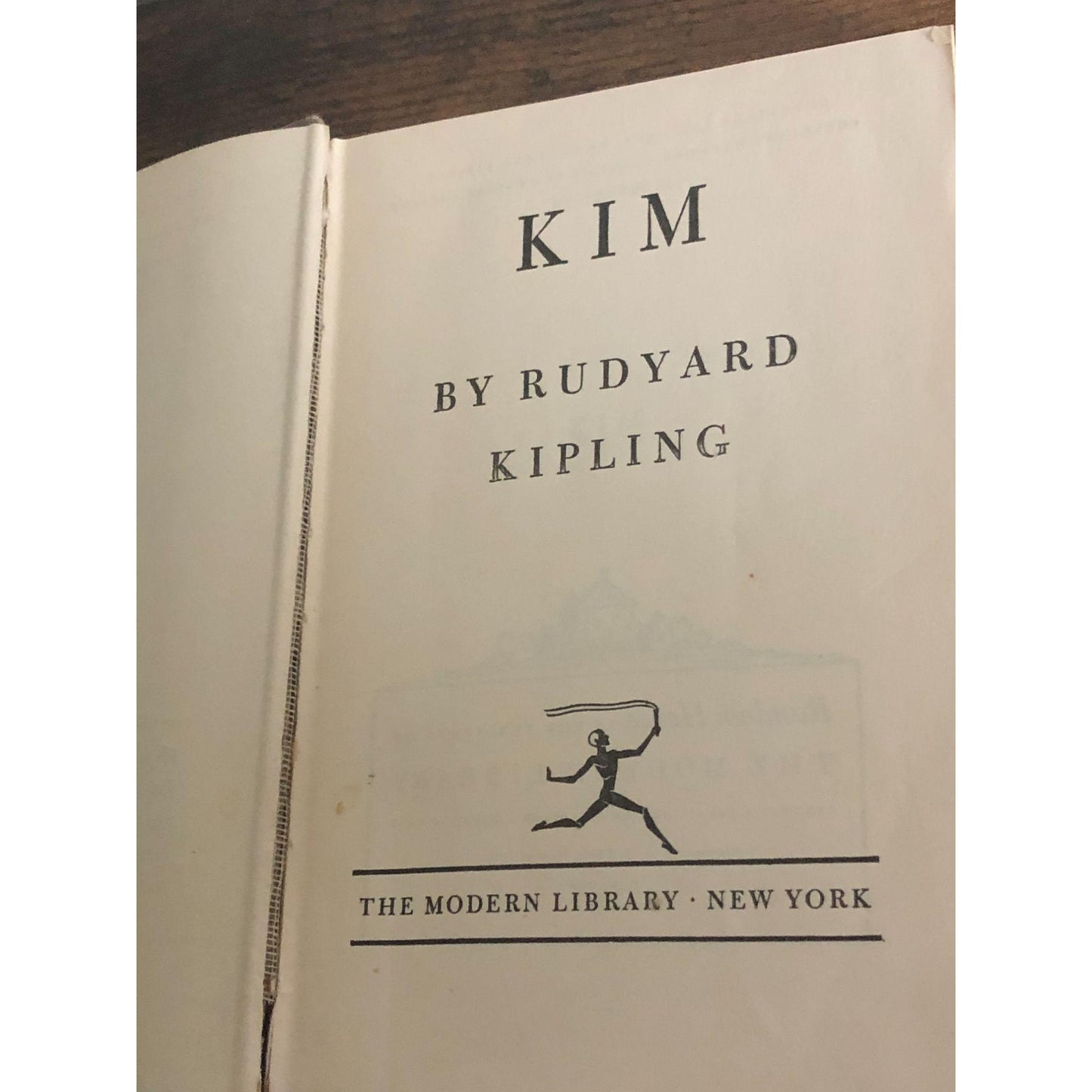 1928 KIM By Rudyard Kipling The Modern Library